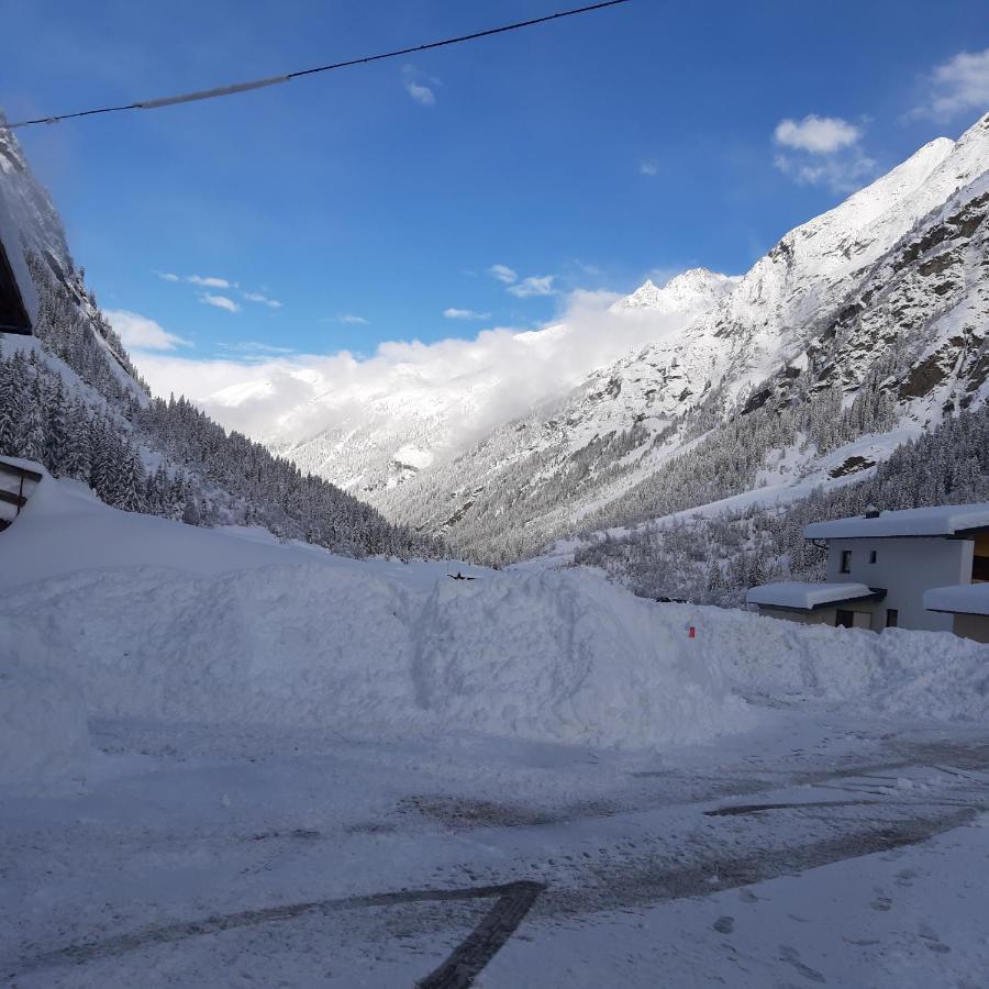Apartamento Haus Waldfriede Sankt Leonhard im Pitztal Exterior foto