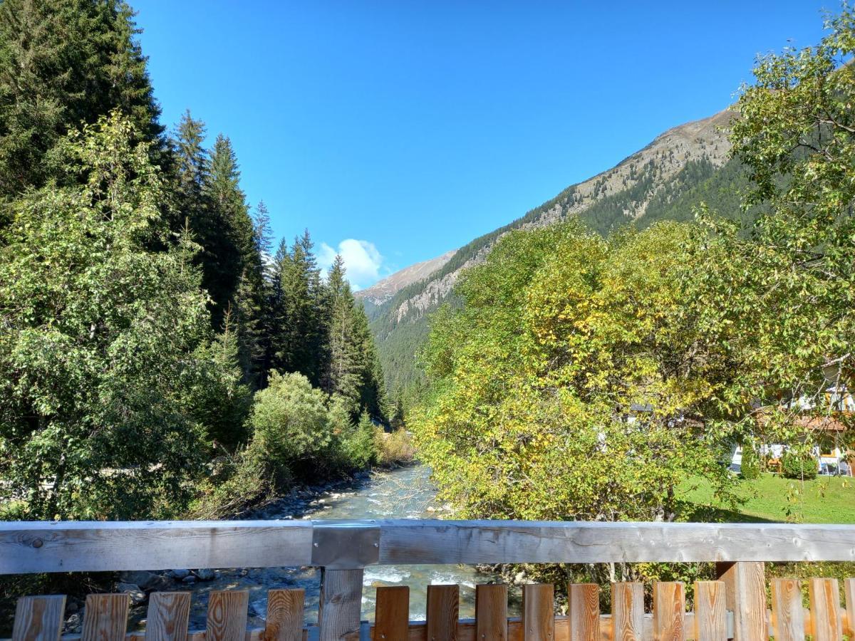 Apartamento Haus Waldfriede Sankt Leonhard im Pitztal Exterior foto